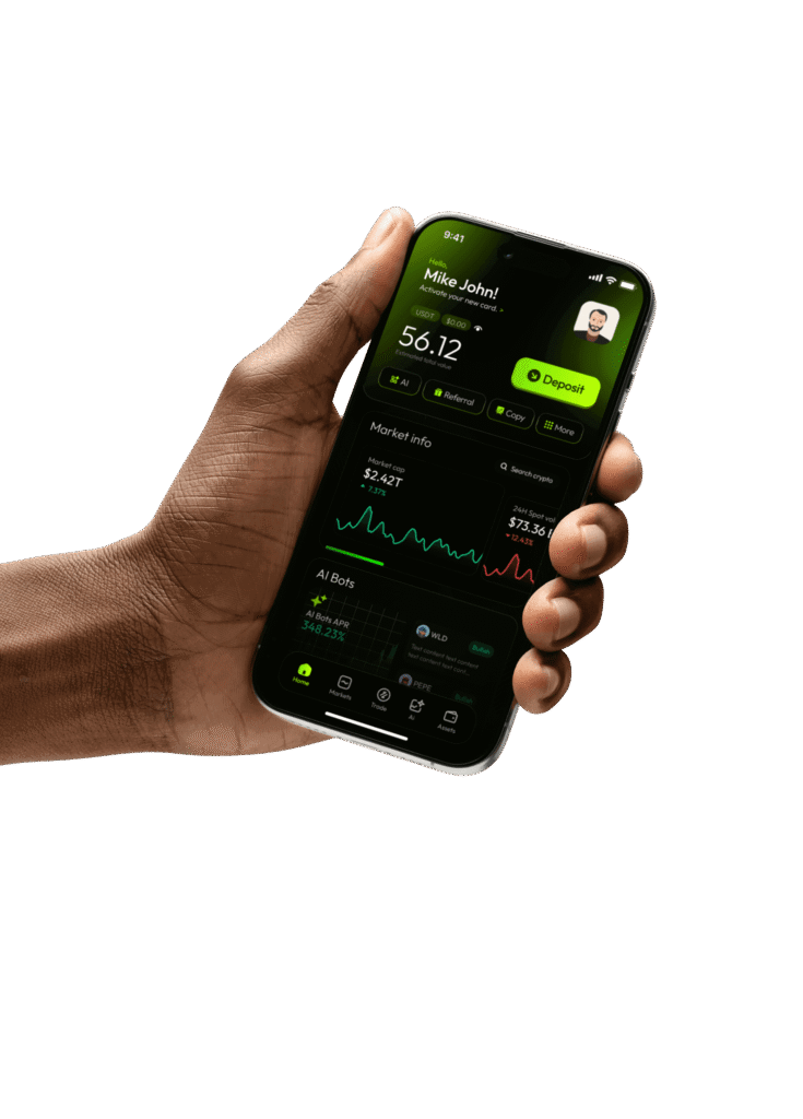 Sàn giao dịch Nivex trên mobile